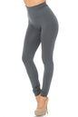 XS to a Large Solid Grey - Adult Long Leggings