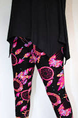 XL to a 2X Dream Catchers - Adult Long Leggings